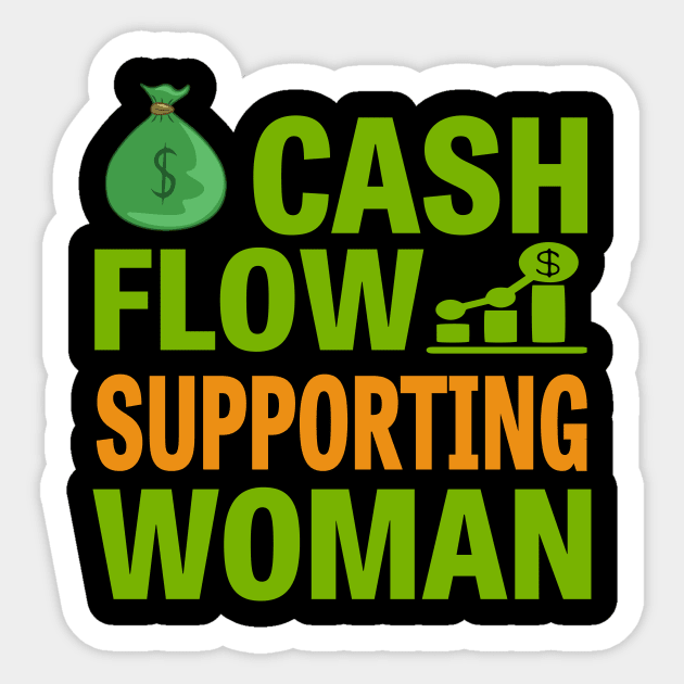 Cashflow Supporting Woman Sticker by Cashflow-Fashion 